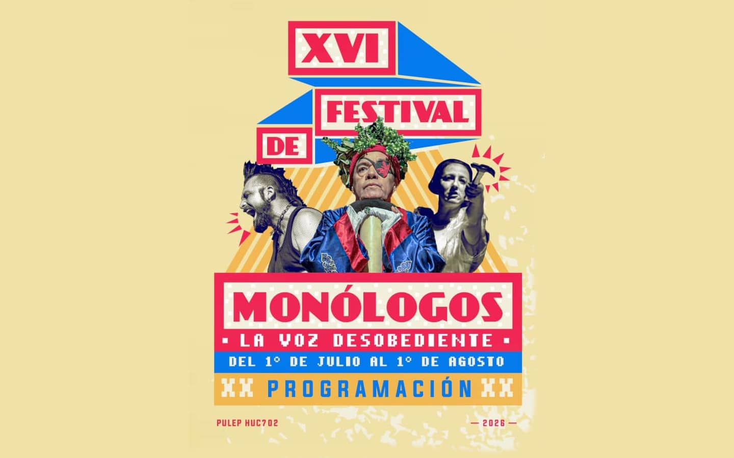 El XVI Festival de Monólogos regresa a Bogotá con un mes de teatro unipersonal